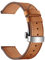 Lederarmband für Samsung Galaxy Watch 6/6 Classic/Watch 5 pro/5/4/4 Classic/3 41 mm/Active 2/Active, Armband für Huawei Uhr GT/2/2E/Pro 42mm, 20mm Sport Armband für Damen Herren，Silberknopf Braun