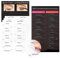 Eyeliner Schablonenkarten, Lidschatten Schablonen Cat Lidschattenkontur Schablone, Smokey Eye Liner Schablone Augen Make-up Vorlage Aufkleber, Eyeliner Lidschatten Make-up Werkzeug für Augen Schablone