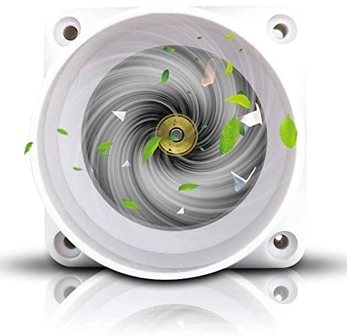 2-Inch Extractor Fan 6W 50Mm Micro Tube Fans Inline Duct Fan Mini Small Smoking Room Machine Bathroom Ventilation Fan for Pet Box, Shoe Cabinet (Color : Adjustable Speed, Size : 6w-50mm)