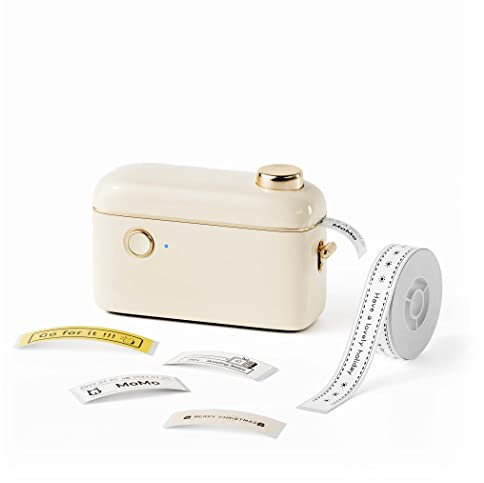 NIIMBOT H1S Bluetooth Etikettendrucker Selbstklebend,Beschriftungsgerät Handgerät Kompatibel with iOS & Android Phone,Mini Etikettiergerät für Zuhause, Büro und Kleinunternehmen