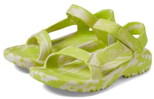 Teva Women's Hurricane Drift Huemix Sandal, Wild Lime Swirl, 5 UK