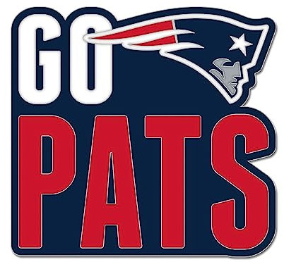 NFL Universal Schmuck Caps PIN New England Patriots SLOGAN