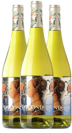 Lagar da Condesa Albariño Rías Baixas 75 cl Vino blanco (Caja de 3 Botellas de 75 cl)