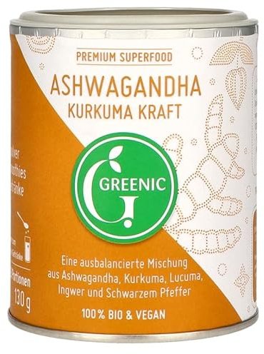 BIO Greenic Ashwagan Kurkuma Kraft, 130 g