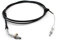 Gasbowdenzug, Bowdenzug, Gaszug für Piaggio Vespa S 50 LX und Touring Roller, Länge 215cm