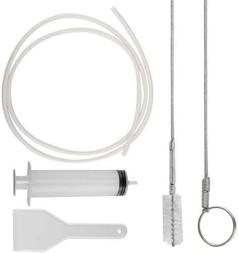 Vanyibro 5 PCS Refrigerator Drain Hole Dredge Set Fridge Drain Pipe Blocked Dredging Tool Pipe Cleaning Brush Dirt Remover Flexible Long Tube Cleaner Brush