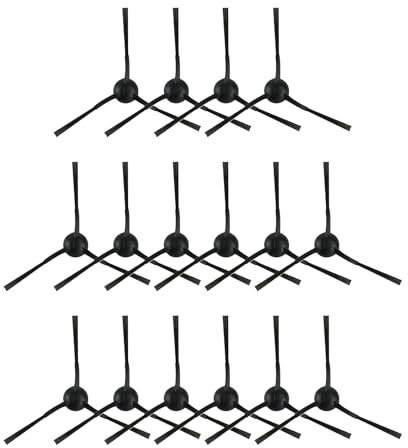 Oadnijuie Lot de 4/8/16 brosses latérales triangulaires pour aspirateur Tikom G8000/G8000Pro