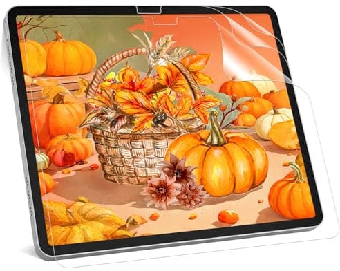 3 Stück Papier Schutzfolie für iPad 11/10 Generation A16 (11/10,9 Zoll, 2025/2022), Blendschutz Hochempfindliche Kofferfreundliche Matt PET Folie, Schreiben und Zeichnen wie auf Papier