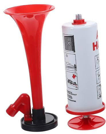 MOBUTOFU Handdruck Luftdruck Air Horn Prop Lautes Warnsignal Für Sportveranstaltungen Fußball Signalhorn Party Schnelles Anfeuern Leichtes Tragbares Tröte