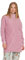 Noidinotte - Vestaglia donna roar in pile con zip - L Rosa