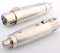 VISSQH 2 Piezas XLR 3 pines a RCA adaptador conector, XLR de 3 pines micrófono Conectores toma de audio enchufe de cable de micrófono convertidor de conector RCA a XLR