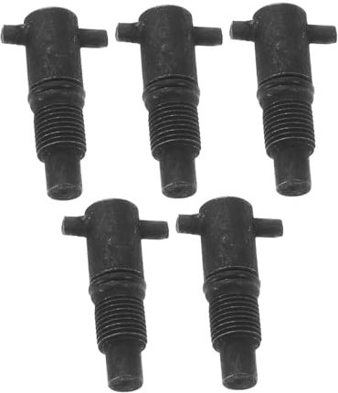 DRESSOOS 5stücke Teiliges Ersatz Ventilschraube Für Hydraulische Wagenheber Vertikal Tonnen Autoheber Reparatur Zubehör Mit Ablassventil Öl-dichtungen Kompatibel Für Kfz-wartung