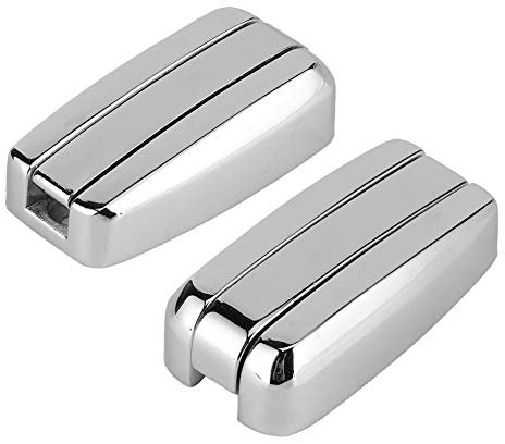 2 Stück Klapphaken, Kleiner Wohnmobil-Haken, verdeckter Hakenhalter aus Zinklegierung,einziehbare Kleiderhaken zur Wandmontage,Haken mit großer Tragfähigkeit,geeignet für Wohnmobil (Bright Silver)