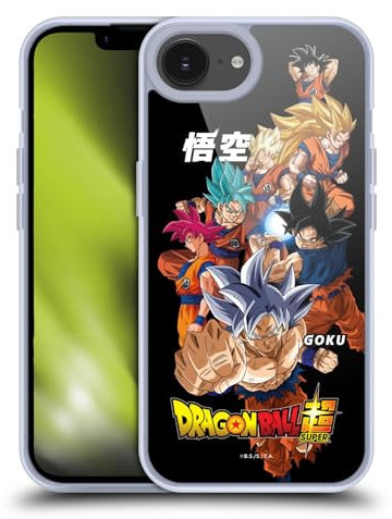 Head Case Designs Offizielle Dragon Ball Super Goku Universe Survival Characters Gelhülle [Militärischer Schutzgrad] Kompatibel Mit Apple iPhone 16e Und Kompatibel Mit MagSafe