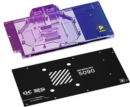 Barrow Copper GPU Water Cooling Block GPU Waterblock for Asus RTX5090 RTX5090Ti RTX5080 RTX5080Ti RTX5070 RTX5070Ti RTX5060 RTX5060Ti (for Asus ROG Astral RTX 5090 D O32G Gaming)