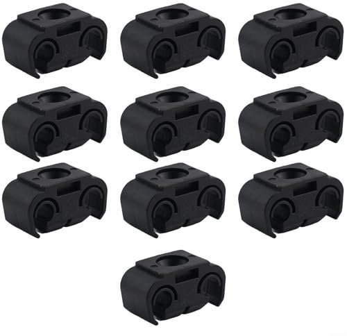Kunststoff-Clips zur sicheren Montage für 5 mm (3/16) Bremsleitungen in Fahrzeugen (10 Stück)