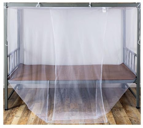 WTRYT Moustiquaire 180 x 200 cm - Moustiquaire de lit - Moustiquaire de lit - Moustiquaire de voyage - Moustiquaire pour lit double - Pour la maison, le camping