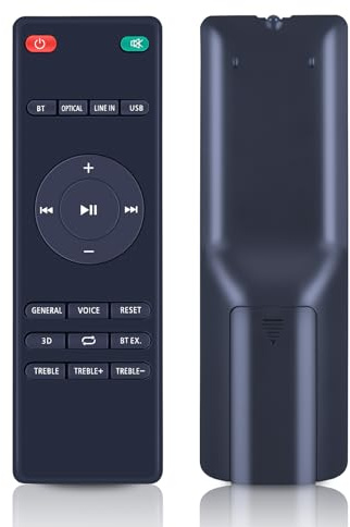 HZIME Odine 3 Ersatzfernbedienung für Bomaker Soundbar | Kompatibel mit Bomaker Odine 3,Odine III und Odine II 2.0 Soundbar.Ersatzfernbedienung für Bomaker Audio,voll funktionsfähig