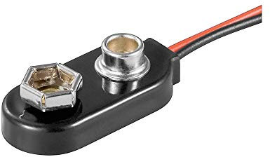 Goobay 12483 1x 9V Block Batteriehalter