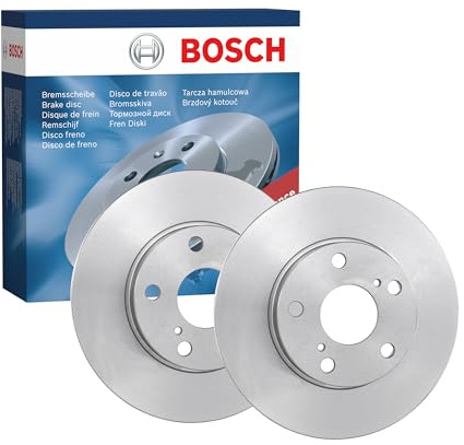 Bosch BD1312 Brake Discs - Front Axle - ECE-R90 Certified - 1 Set of 2 Discs