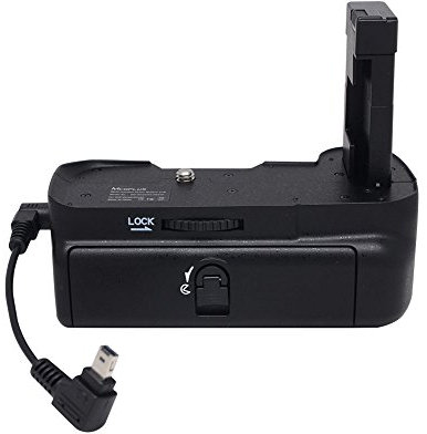 Mcoplus D3100 BG-Grip-Battery Grip per Nikon D3100/D3200, colore: nero