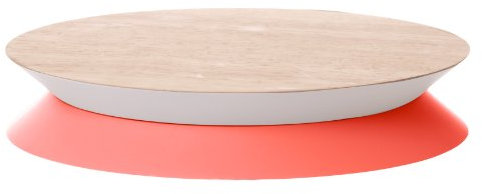 Present Time Karlsson PT2250OR Piatti per Torta Yoyo in Legno Arancio Neon e Verde Menta