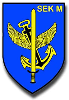 Aufkleber/Sticker SEK M Wappen spezialisierte Einsatzkräfte Marine 7x5cm A1054