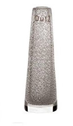 schmale/schlanke Glasvase Dutz SOLIFLEUR D5,5 H15 transparent/Bubbles Gla...