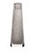schmale/schlanke Glasvase Dutz SOLIFLEUR D5,5 H15 transparent/Bubbles Gla...