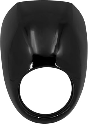 HDBUBALUS Capuchon de carénage de phare avec support de montage pour Harley XL883 XL1200 Noir brillant