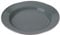 GRÄWE Assiette de camping (Ø 26 cm) en émail, gris