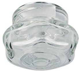 Amica 8002233 ORIGINAL Lampenkappe Lampendeckel Glashaube Kalotte Abdeckglas Backofenleuchtenlinse Lampenschutzglas Ø49mm Glas Backofen Ofen Herd
