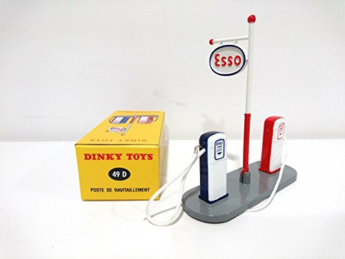 DeAgostini Tankstelle 2 Pumpen Esso - Dinky Toys
