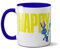 Happy! TV Series Inspired Large Logo with Unicorn 10/11 Oz Ceramic Mug Coffee Cup (Mug)