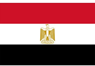TrendClub100® Fahne Flagge „Ägypten Egypt EG“ - 150x90 cm / 90x150cm