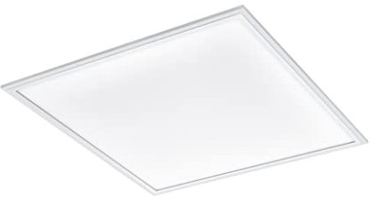 EGLO Access LED Deckenleuchte Salobrena-A, 1 flammige Wandlampe, LED Deckenlampe aus Aluminium und Kunststoff in Weiß, mit Fernbedienung, Farbtemperaturwechsel (warm, neutral, kalt), dimmbar, LxB 60cm