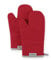 KitchenAid Oven Mitt Set, Cotton, Fire Red, 7x12.5
