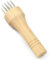 AMOYER Viande en Acier Inoxydable attendrisseur Mallet Bois poignée Viande Lames Needle Gadget Alimentaire Boeuf Porc Poulet Accessoires de Cuisine