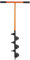 VonHaus Fence Post Auger – Manual Post Hole Digger for Gardening, Garden Flower Planting, Bulb Planting, Umbrellas, Ice, Mixing Fertilizer – 1050mm x 150mm