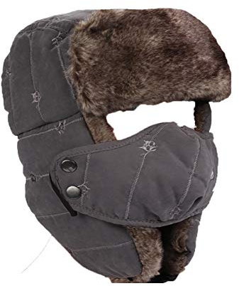 Winter-Ohrenklappe, Trooper, Trapper, Bombermütze, hält warm beim Skaten, Skifahren oder anderen Outdoor-Aktivitäten.