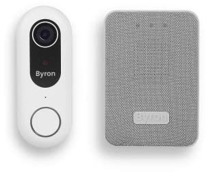 Byron Video doorbell Kit with Portable Chime by DoorbellWorld (DBY22321x)