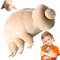 Eayoly Hässliche Kuscheltiere für Kinder - 10 Zoll Kuscheltier Bärtierchen Plüschtier,Realistisches Meerestier, weicher Wasserbär, Plüschpuppe, einzigartige Wohnkultur