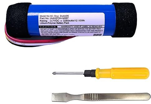 CAESEA 3.7V 3285mAh Li-ion ID997 Ersatzakku für Harman Kardon Onyx Studio 5, Onyx Studio 6, kompatibel mit kabellosen Bluetooth-Lautsprechern
