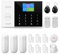 PGST Sistema de Alarma para Casa WiFi/gsm,Inalámbrico Control Remoto por Call/SMS/App, Kit de Seguridad para el hogar, Ampliable - Compatible con Alexa