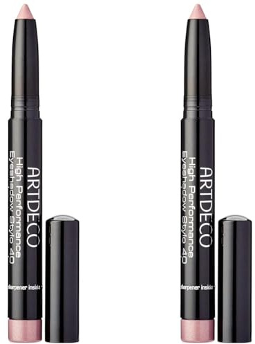 ARTDECO High Performance Eyeshadow Stylo - 3 in 1 Stift: Lidschatten Stift, Eyeliner und Kajal - 1 x 1,4 g (Packung mit 2)
