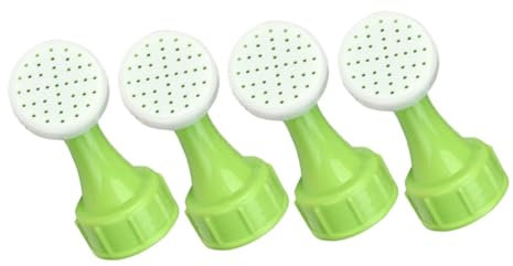 Yardwe 4 Gartengeräte Düsenflaschenoberteil Gartenbewässerungsdüse Wasserkocher Gießflaschenspray Sprühdüsen für Flaschen Sprinklerflasche Bonsai Düsenabdeckung Adapter