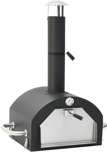 Forno Pizza da Esterno con Pietra per Pizze Casa e Giardino, Cucina e Pranzo (9,62KG)