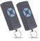 AKVF Telecommande pour HORMANN 868MHz Télécommande Porte Garage, Compatible avec Hormann HSE4-868, HSE2-868, HSM4-868, HSM2-868, HS4-868, Lot de 2
