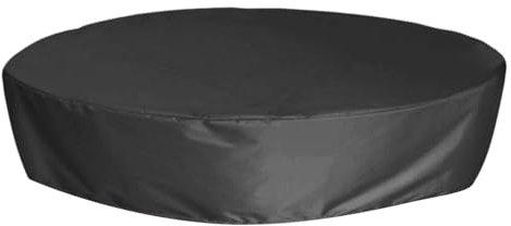 Telo invernale per piscina fuori terra – Telo invernale per piscina, coperta invernale per piscina fuori terra | copertura antipolvere per piscina rotonda per cani, pieghevole, impermeabile e