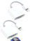 2 in 1 Lightning SD and Micro SD Card Reader Adapter (2 Pack) for Apple iPhone 14 Pro for iPad TF Memory Cards Transfer Photos Videos Camera Compact External Memory Drives